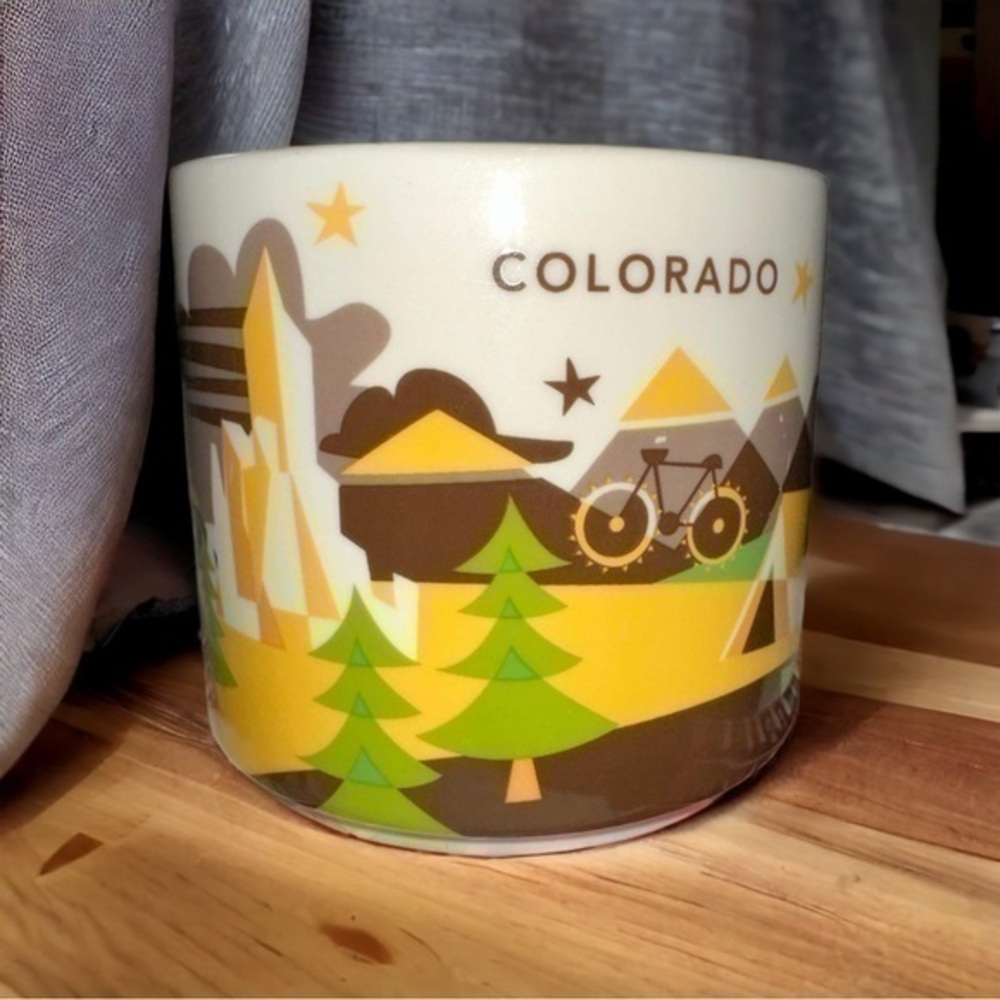 Starbucks Colorado You Are Here YAH Series Collection Coffee Mug Cup